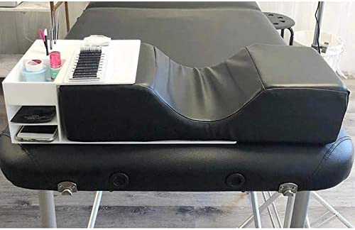 Senmubery Soft Cushion Grafted Eyelash Extension Pillow Headrest Neck Support U Shape Professional Salon Waterproof Tool Leather