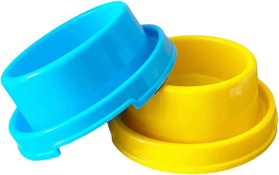 TEESUN Dog Frisbee Training Toys Flying Discs Flyer Silicone for Big Small Dogs Soft Tooth Resistant Rubber 6Pack (Red Blue Green Yellow Orange)