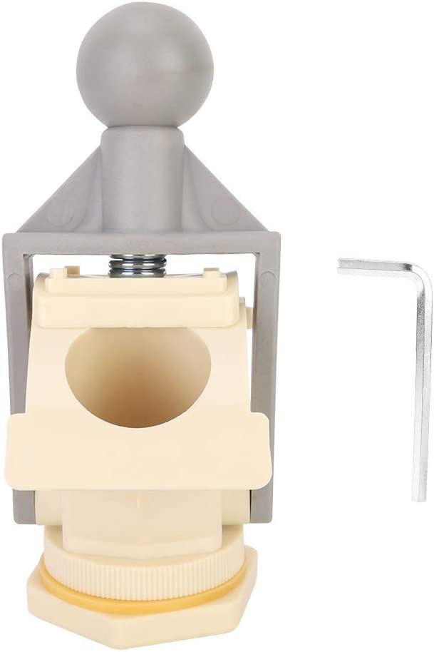 Honey Faucet Gate Valve, Ergonomic Handle High Efficiency Reliable Bee Honey Tap Gate for Honey Extractor Equipment