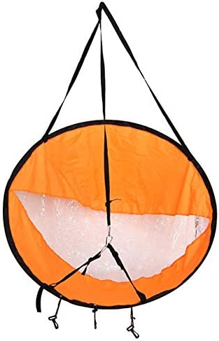 Diintor 42inch Wind Sail, Fold-able Downwind Sail for Kayaks, Canoes, Inflatable Boats, Paddle Board