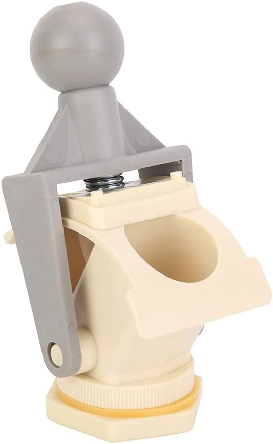 Honey Faucet Gate Valve, Ergonomic Handle High Efficiency Reliable Bee Honey Tap Gate for Honey Extractor Equipment