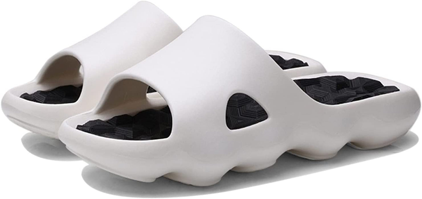 Plantar Fasciitis Slippers for Women, Massage Slippers Foot Reflexology Acupressure Sandals Shower Slippers for Men Ladies Open Toe Shock-Absorbing Sole, Indoor & Outdoor