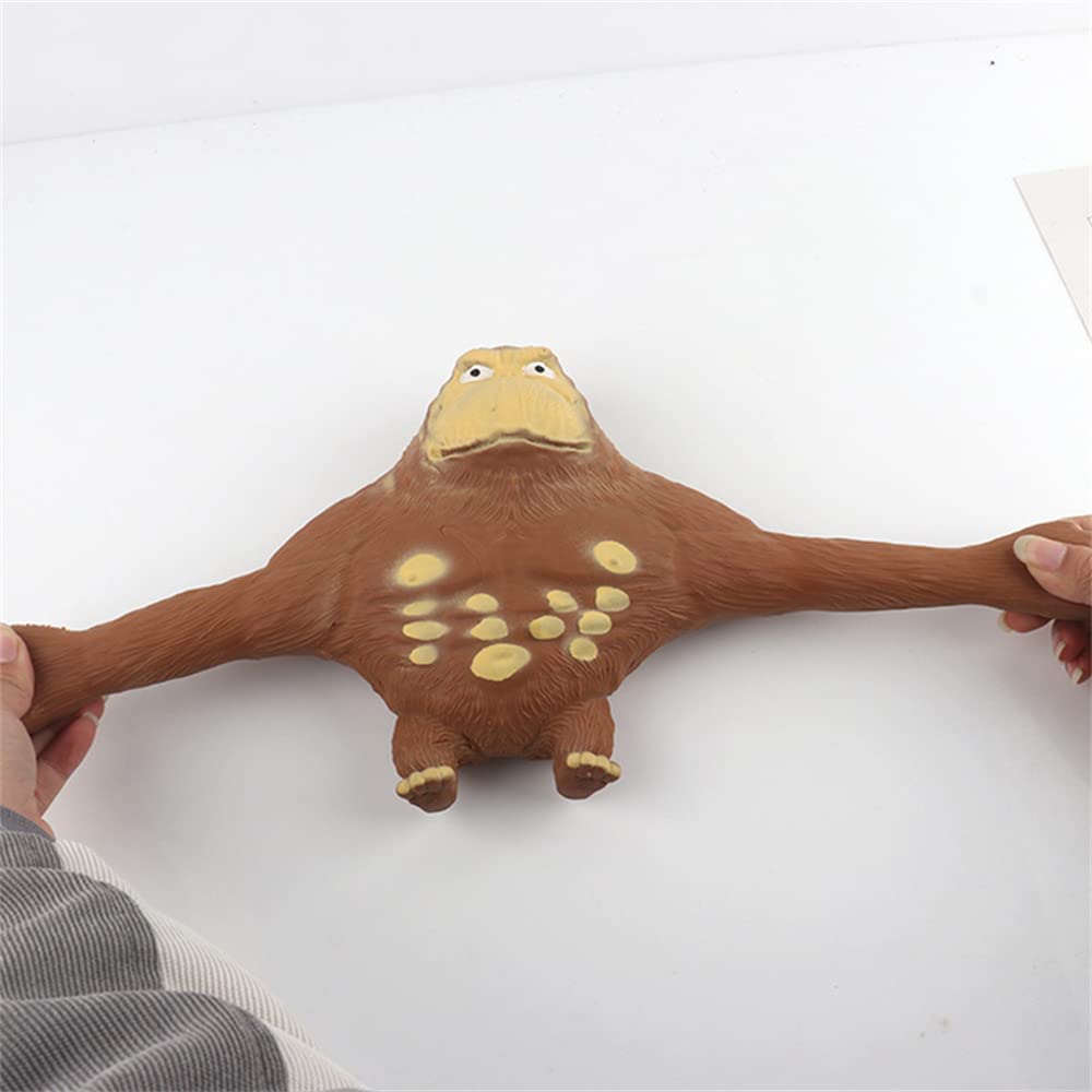 BFGTM Stretch Gorilla Figure, Latex Monkey Gorilla Toys, Anime Figure Toys Latex Gorilla, Soft Stretchy Gorilla Toy, Gorilla Figure for Kids