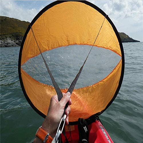 Diintor 42inch Wind Sail, Fold-able Downwind Sail for Kayaks, Canoes, Inflatable Boats, Paddle Board