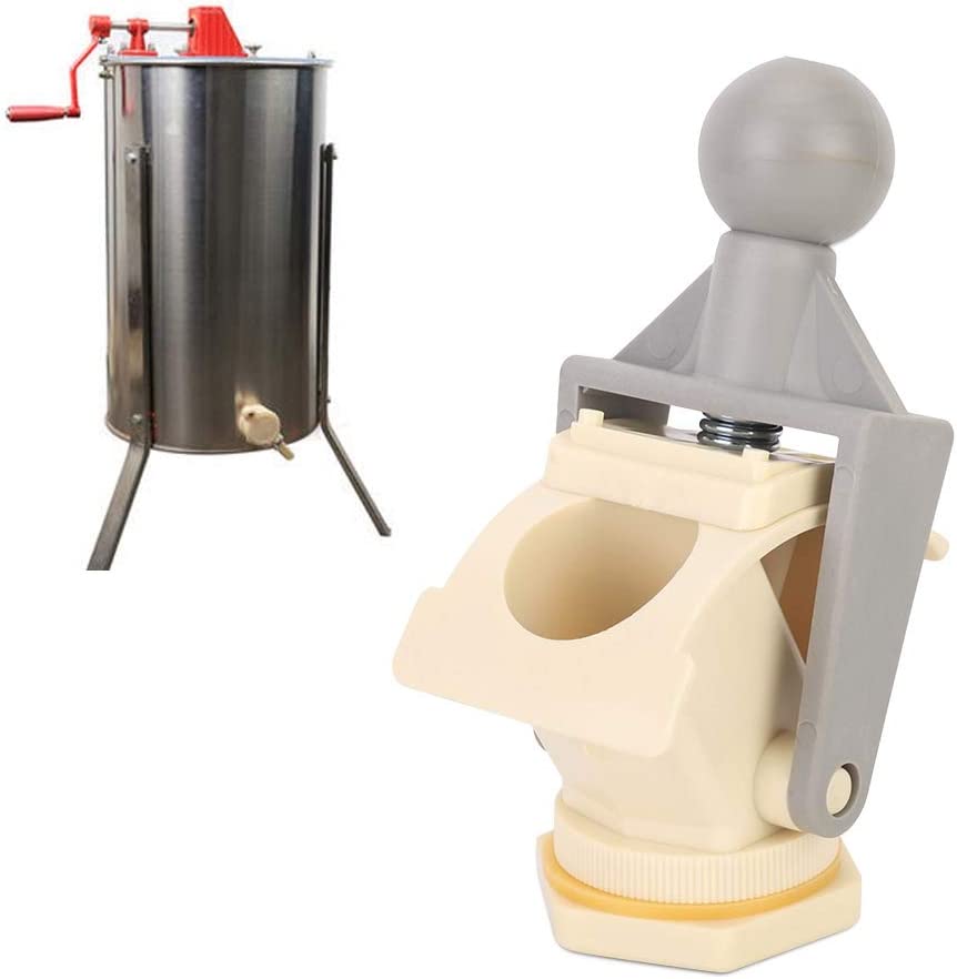Honey Faucet Gate Valve, Ergonomic Handle High Efficiency Reliable Bee Honey Tap Gate for Honey Extractor Equipment