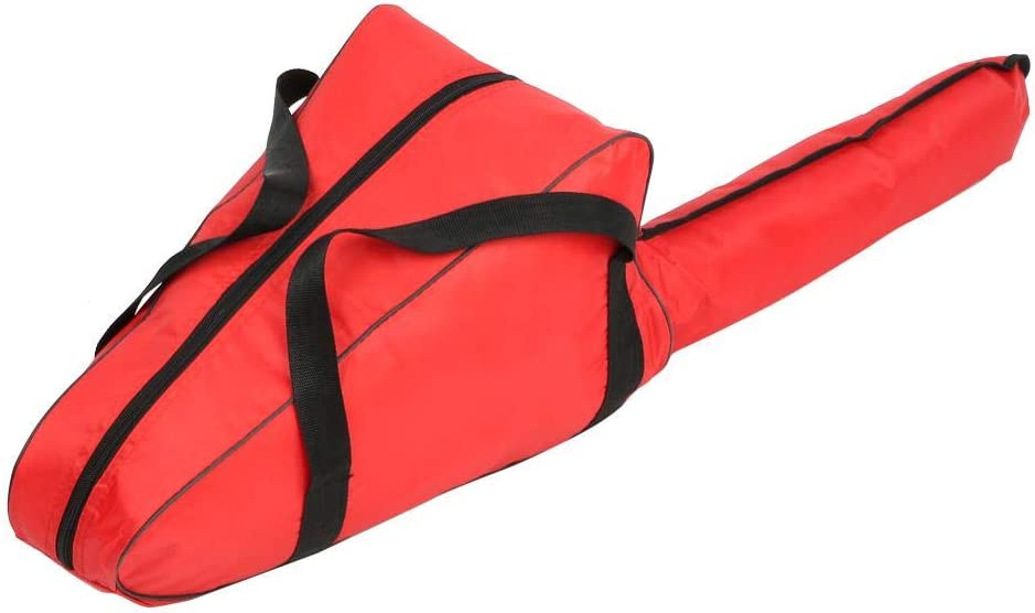 Chainsaw Carrying Bag,Oxford Cloth Portable Bag,Waterproof,Heavy-Duty,for Lumberjack(20inch-Red)