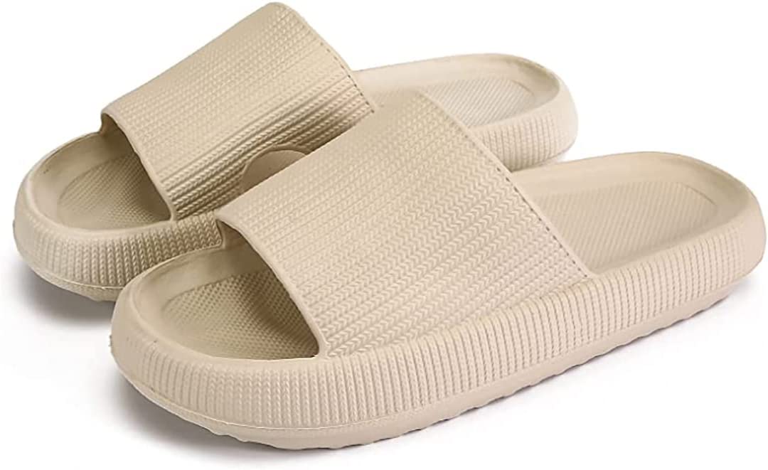 Cloud Slippers, Cloud Cushion Slidess, Foggs Japan Slippers, Massage Foam Bathroom Slippers, Cloudfeet Ultra-Soft Slippers