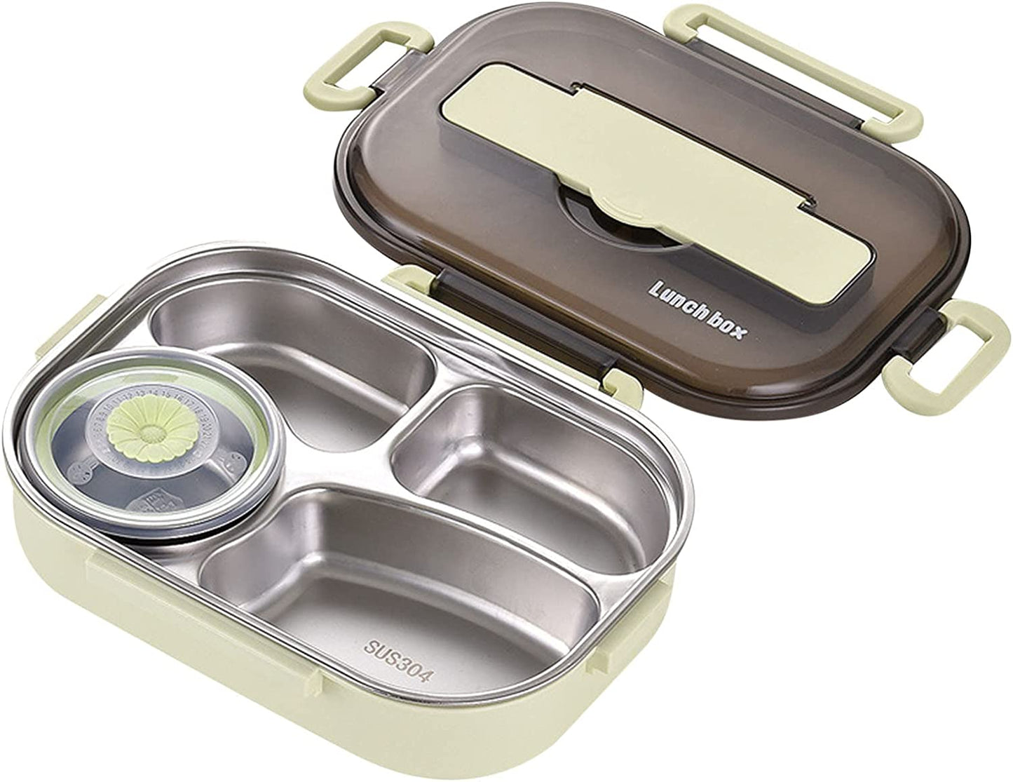 Lunch Box Thermal Insulation Bento Box Tableware Set Portable Lunch Containers For Kid Adult Student Children Keep Food Warm (2-Pink)