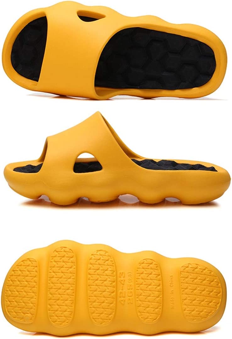 Plantar Fasciitis Slippers for Women, Massage Slippers Foot Reflexology Acupressure Sandals Shower Slippers for Men Ladies Open Toe Shock-Absorbing Sole, Indoor & Outdoor
