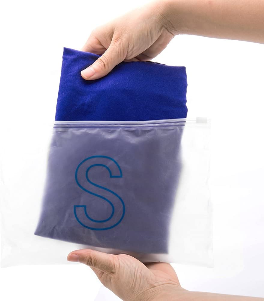 Wrightus Travel Luggage Cover Protector, Elastic Suitcase Dust-Proof Scratch-Resistant Fit for 22-24inch Suitcase (S 18''-20'', Blue)