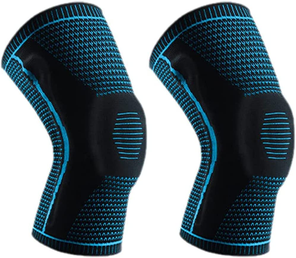 Ultra Knee Elite Knee Brace, Knee Compression Sleeve Support with Patella Gel Pads & Side Stabilizers, Medical Grade Knee Pads for Running,Meniscus Tear,Arthritis,Joint Pain Relief (L,1 Black)