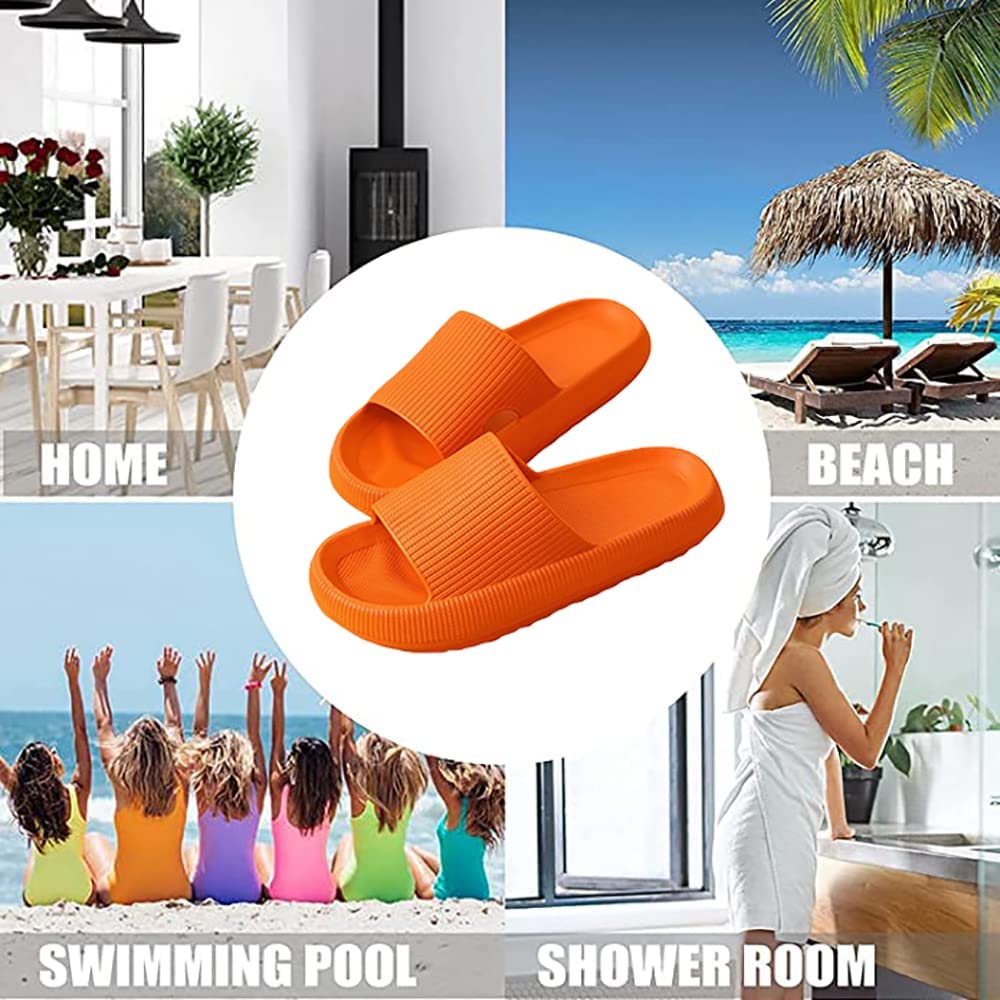 Cloud Slippers, Cloud Cushion Slidess, Foggs Japan Slippers, Massage Foam Bathroom Slippers, Cloudfeet Ultra-Soft Slippers