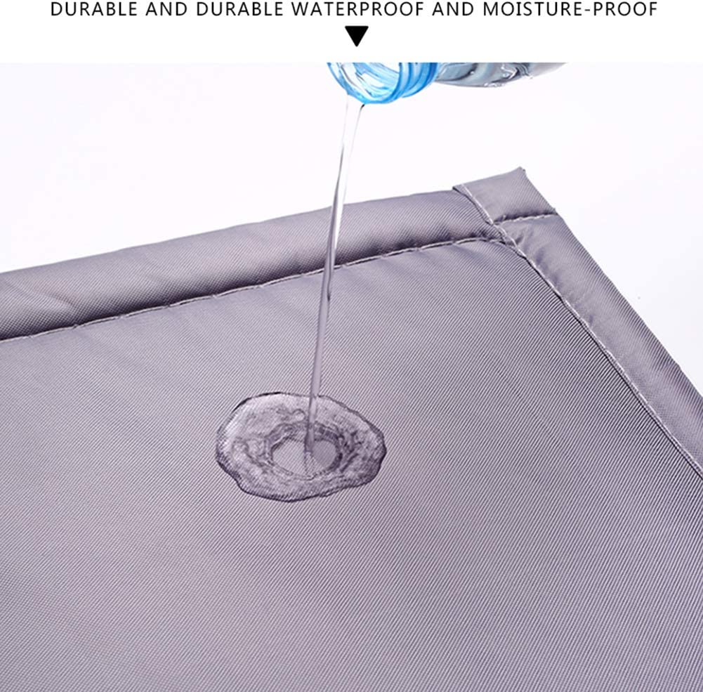 Thicken Winter Cotton Curtain, Keep Warm Door Curtain Windproof Soundproof Thermal Insulated Curtain with Velcro Punch Free-Gray 80x210cm(31x83inch)