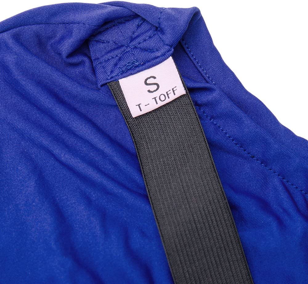 Wrightus Travel Luggage Cover Protector, Elastic Suitcase Dust-Proof Scratch-Resistant Fit for 22-24inch Suitcase (S 18''-20'', Blue)