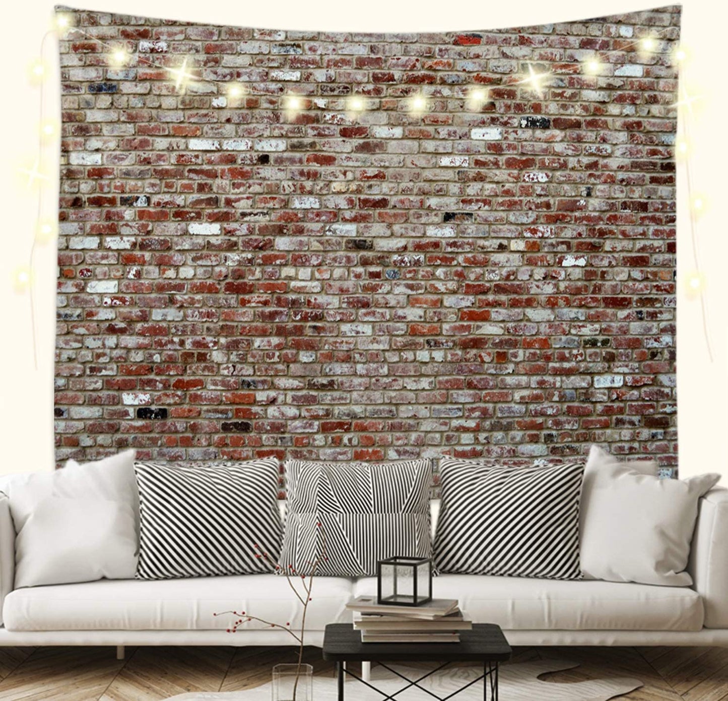 fangzhuo Mountain Tapestry Wall Hanging Pink Sunset Nature Landscape Tapestry Wall Decor for Livingroom Bedroom Dorm Home W59 x L51