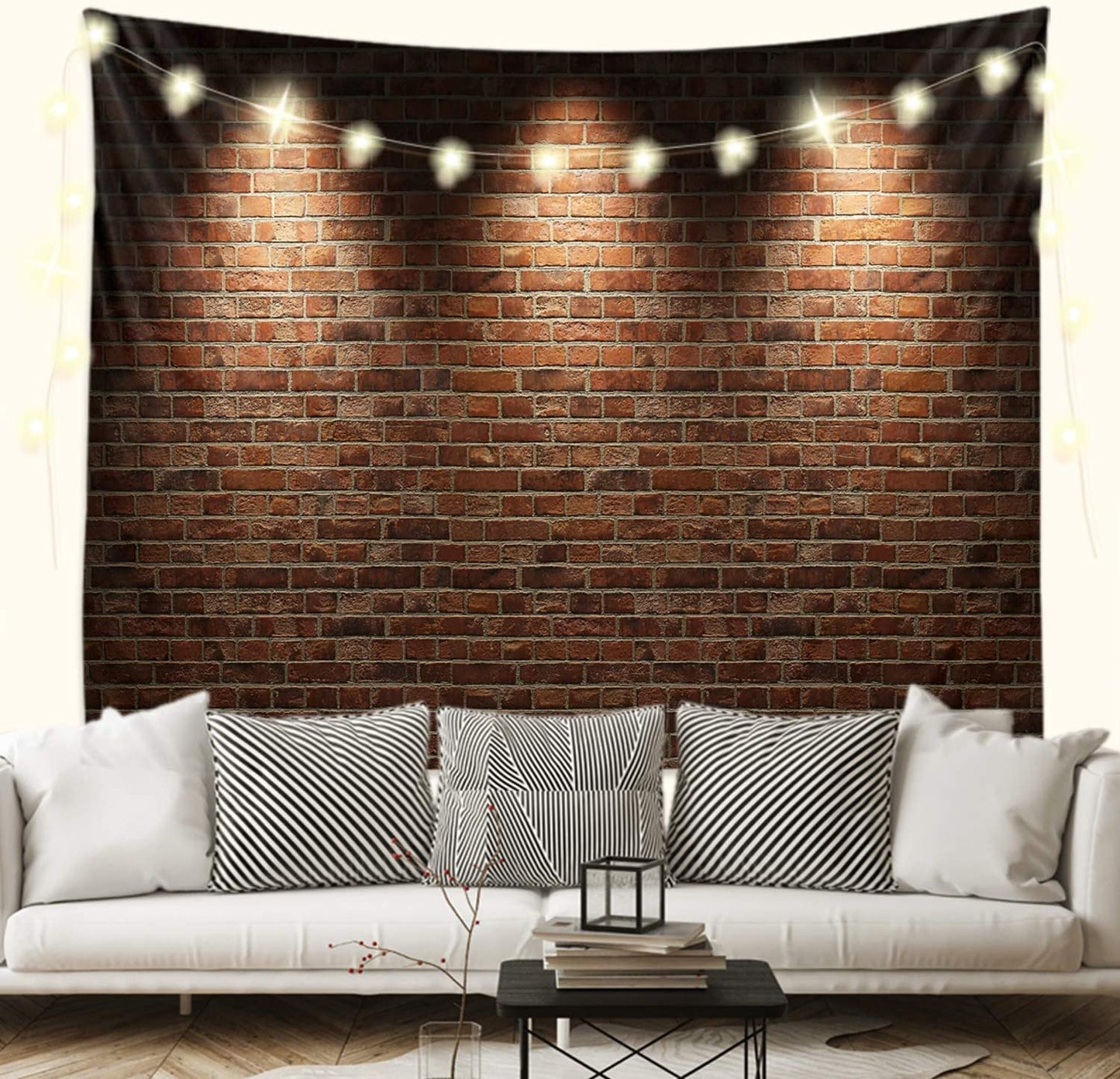 fangzhuo Mountain Tapestry Wall Hanging Pink Sunset Nature Landscape Tapestry Wall Decor for Livingroom Bedroom Dorm Home W59 x L51