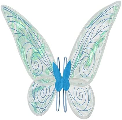 NINGJING Halloween Costumes for Girls,Girls Butterfly Fairy Wings for Fairy Shoulder Costumes