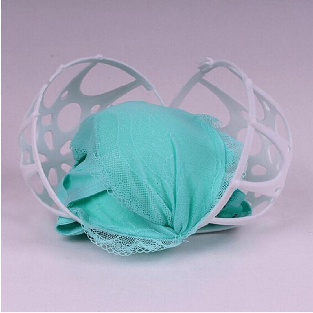 Women Underwear Washer Saver Ball Shape Clothes Washing Bags Double Spherical Bra Washing Bag Bra Protector Laundry Bra Bags Random Coloor