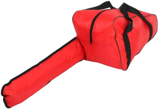 Chainsaw Carrying Bag,Oxford Cloth Portable Bag,Waterproof,Heavy-Duty,for Lumberjack(20inch-Red)