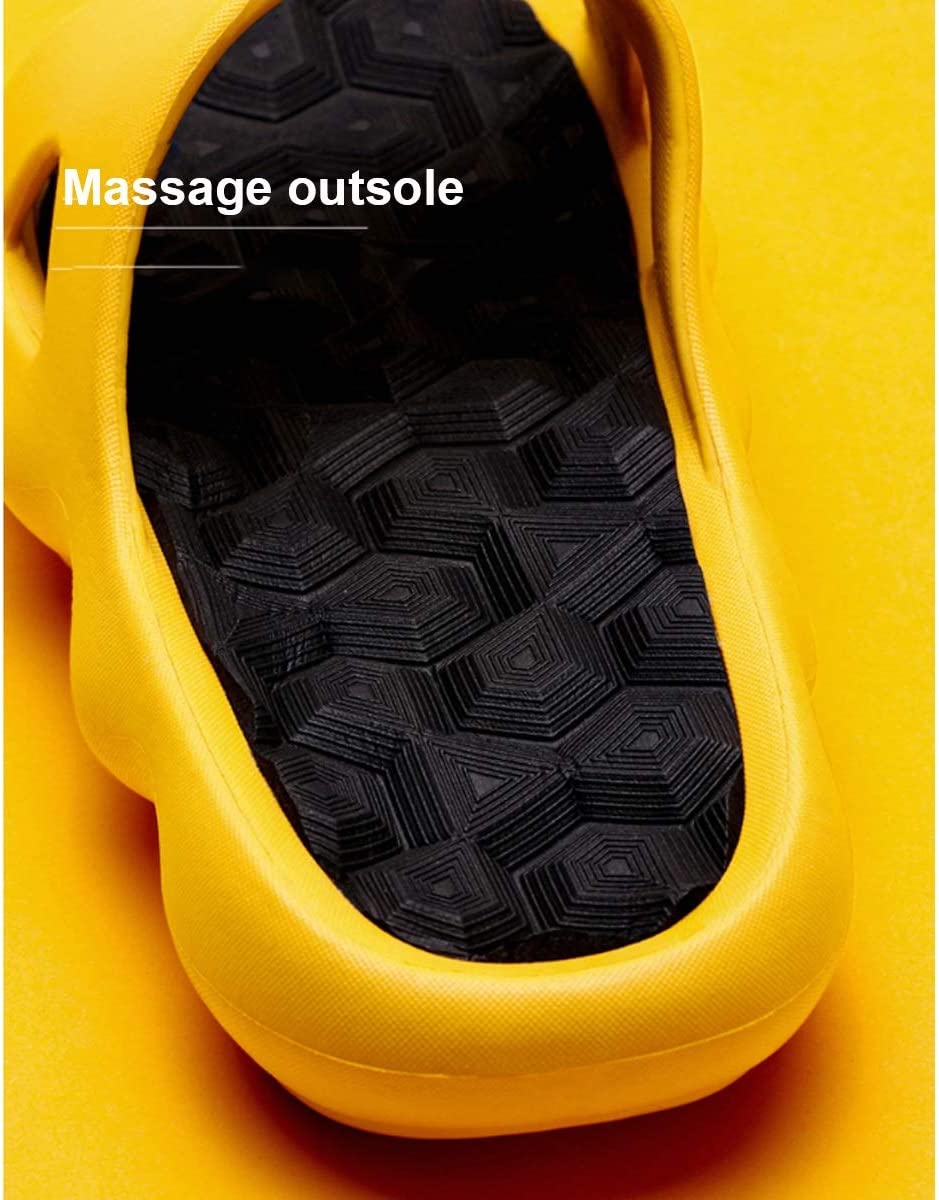 Plantar Fasciitis Slippers for Women, Massage Slippers Foot Reflexology Acupressure Sandals Shower Slippers for Men Ladies Open Toe Shock-Absorbing Sole, Indoor & Outdoor